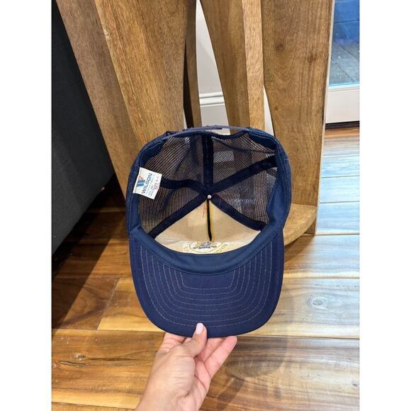 Vintage Royal Canadian Mounted Police Baseball Snap Back Cap M/L - Picture 4 of 6